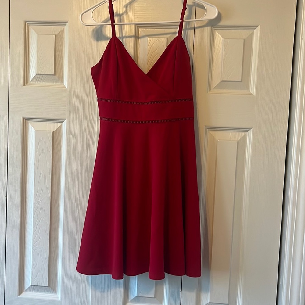 Red skater dress!!
